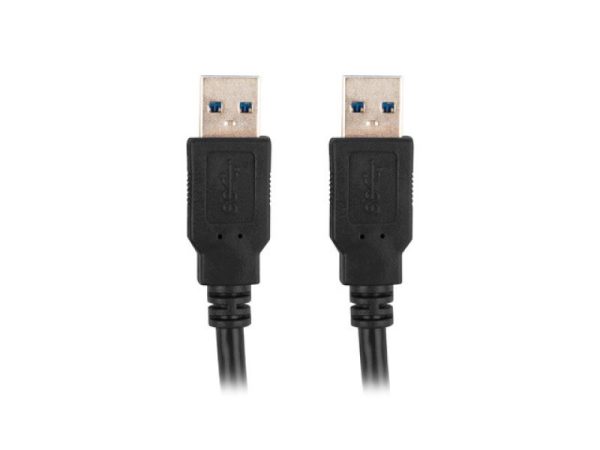 Cablu Lanberg USB-A M/M 3.0, USB A/ USB A, 1.8