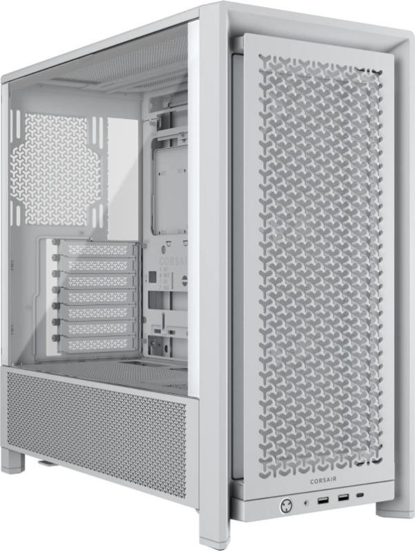Carcasa CORSAIR FRAME 4000D RS, Mid Tower, White