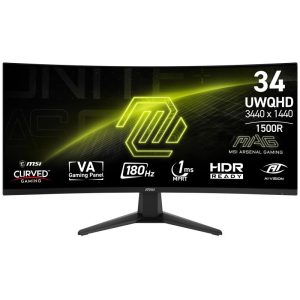Monitor Commercial MSI MAG 346CQ, 34", 3440 x 1440 pixeli,