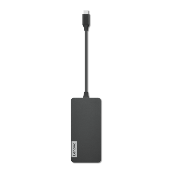 Hub USB Lenovo USB-C, 7 n 1, HDMI, Gri