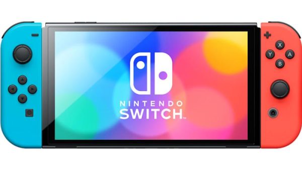Nintendo Switch OLED Neon Blue & Red