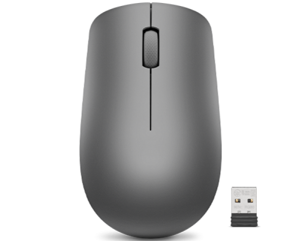 Mouse Wireless LENOVO 530, 1200 DPI, Gri