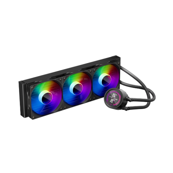 Cooler Procesor 1stPlayer TS4 360 BLACK, 12 cm, 3 ventilatoare