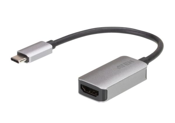 Adaptor ATEN UC3008A1-AT, USB Type C/ HDMI, Argintiu