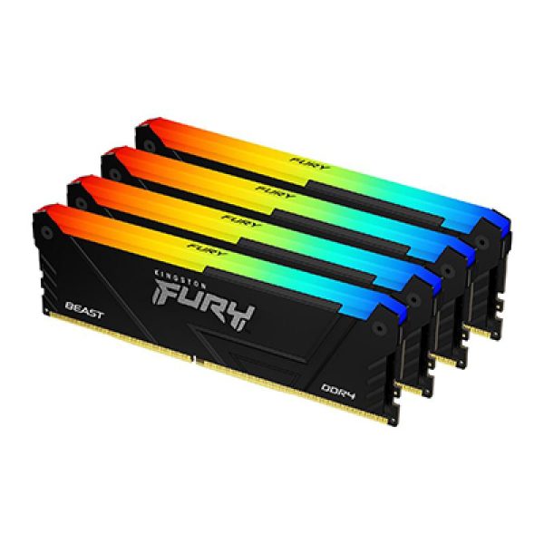 Memorie RAM Kingston FURY Beast, 64GB DDR4, 3200MHz, CL16
