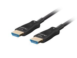 Cablu Lanberg CA-HDMI-30FB-0300-BK, HDMI, 40 m, Negru
