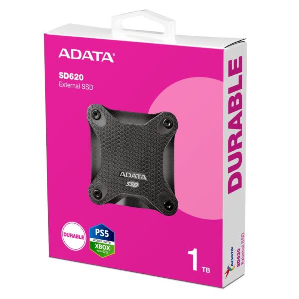 SSD Extern Adata 1TB SD620-1TCBK BLACK  USB 3.2 Gen2 - Image 10