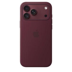 iPhone 18 Pro Max Silicone Case with MagSafe - Burgundy