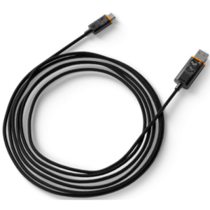 Cablu SCUF USB-C/ USB-C, 2 m, Negru