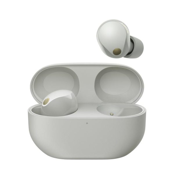Casti In-ear Sony WF-1000XM5, Wireless, Noise Canceling, Argintiu