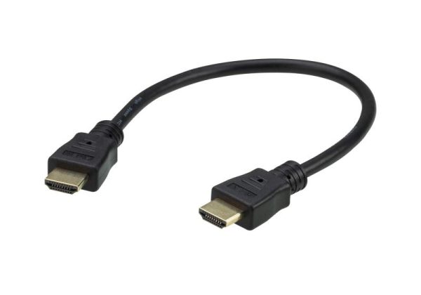 Cablu ATEN 2L-7DA3H, HDMI, 0, 3 m, Negru