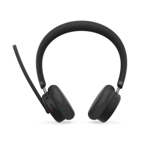 Casti Head-band Lenovo ANC Headset 6550, Wireless, Noise Canceling, Negru