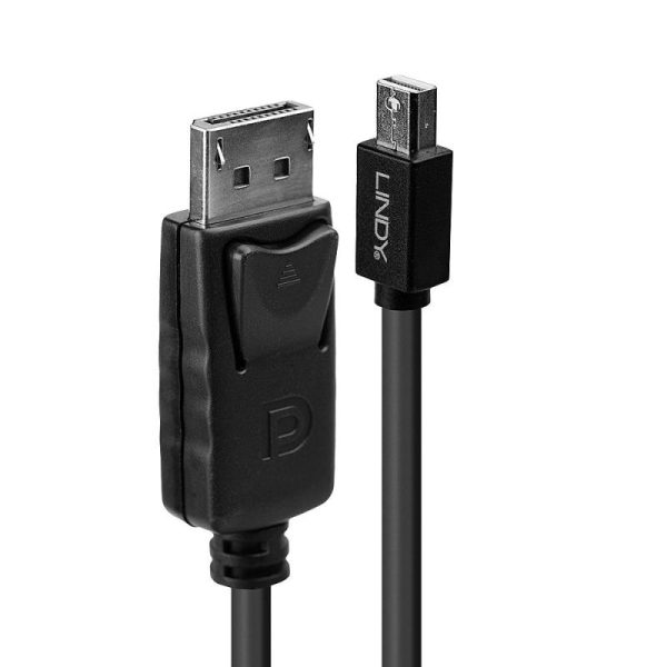 Cablu Lindy Mini DP to DisplayPort, Mini DisplayPort/ DisplayPort, 3m,