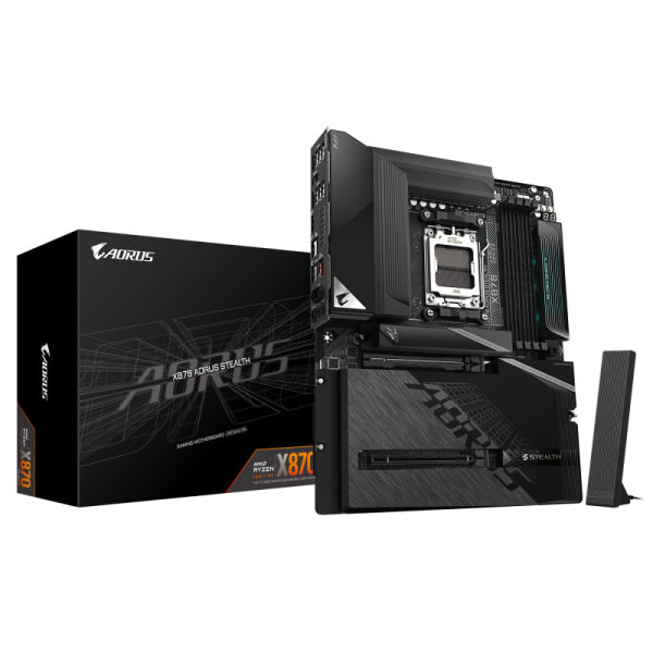 Placa de baza Gigabyte X870 AORUS STEALTH, Socket AM5, DDR5,