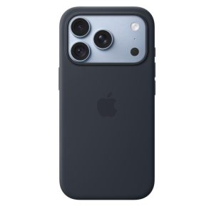 iPhone 18 Pro Silicone Case with MagSafe - Navy Blue