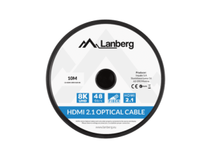Cablu LANBERG CA-HDMI-30FB-0100-BK, HDMI, 10 m, Negru