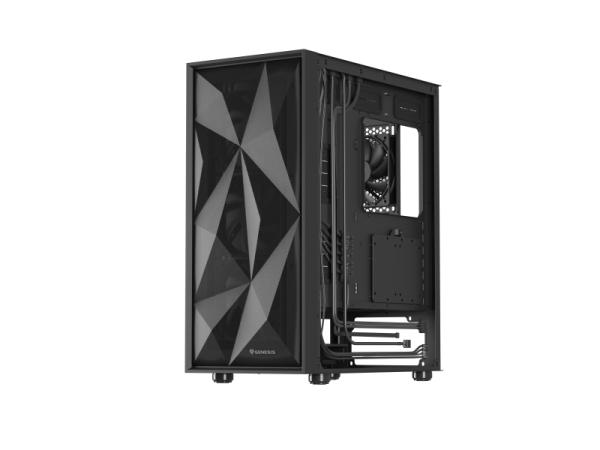Carcasa GENESIS Diaxid 605F, Mid Tower, Black