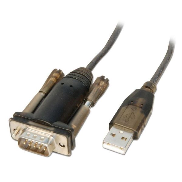 Cablu Lindy USB to Serial Converter Lite, USB A/ Serial,