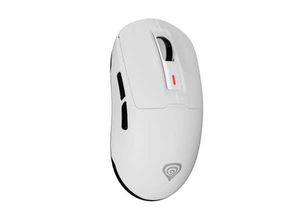 Mouse Wireless GENESIS Zircon 660, 12000 DPI, Alb