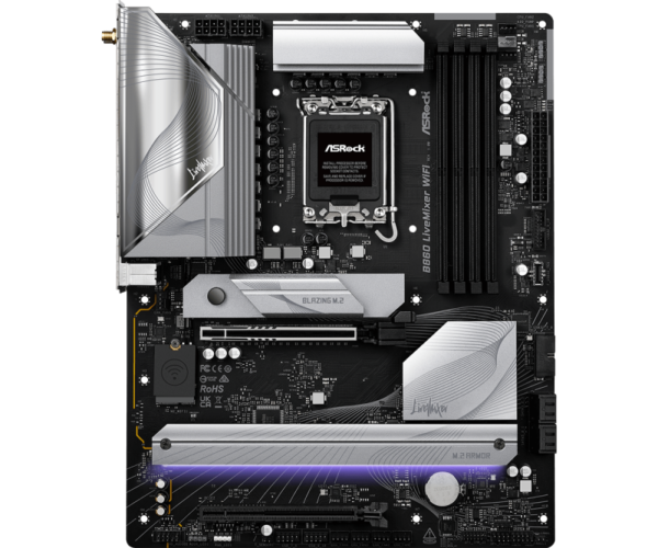 Placa de Baza ASROCK B860 LIVEMIXER WIFI LGA1851 - Image 8