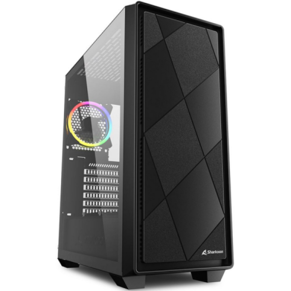Carcasa Sharkoon VS8 RGB, Mid Tower, Black