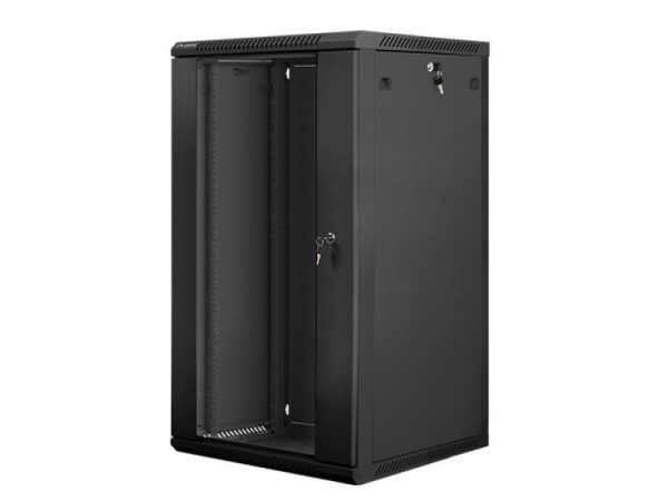 Dulap rack 19" perete 22U / 600x600 (flat pack) cu