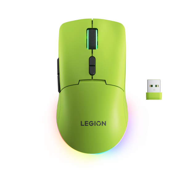 Mouse Gaming Wireless Lenovo Legion M220, 5000 dpi, Verde