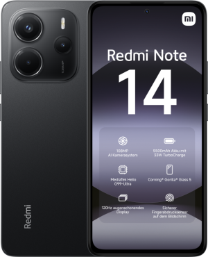 Telefon Xiaomi Redmi Note 14, Hybrid SIM, 6 GB RAM,