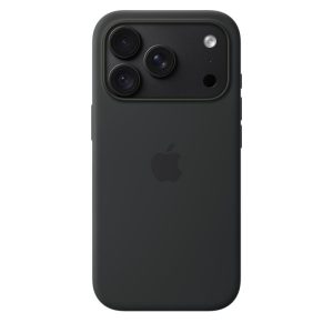 iPhone 18 Pro Silicone Case with MagSafe - Black