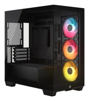 Carcasa CORSAIR 2800X RS-R ARGB, Midi Tower, Black