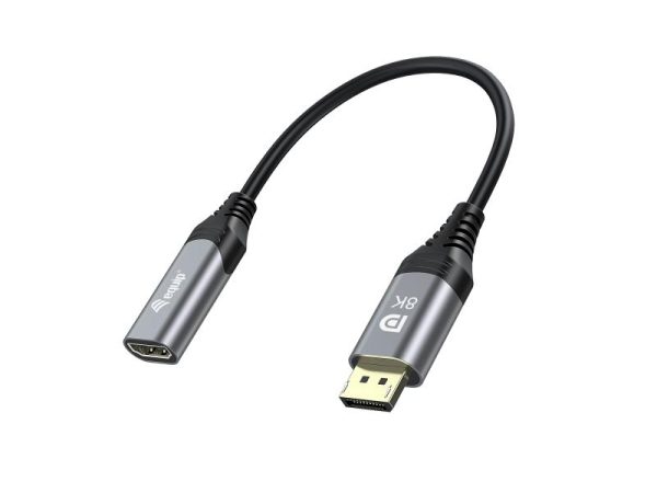 Cablu Equip DisplayPort 1.4 to HDMI Adapter, DisplayPort/ HDMI, 0.15m,