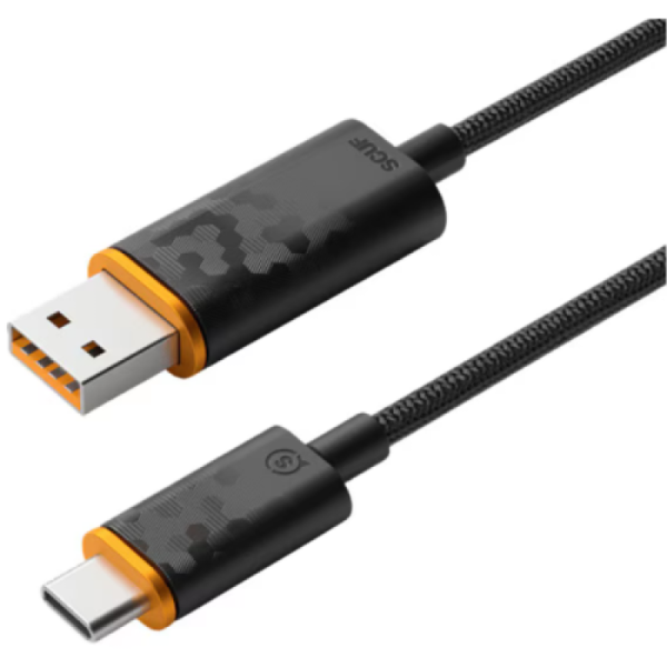 Cablu SCUF USB C/ USB C, 3.6 m, Negru