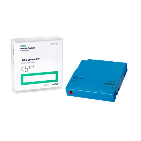 HPE LTO-9 Ultrium 45TB RW Non Custom Labeled 20 Data