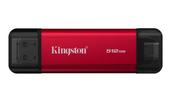 SSD extern Kingston Dual USB-A/C Portable SSD, 512 GB, USB