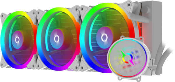 Cooler Procesor AQIRYS AQUARIUS 360 AIO, Lichid, 3 ventilatoare, aRGB