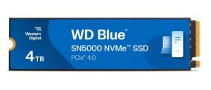 SSD intern WD Blue SN5000 NVMe, 4TB, PCI Express 4.0