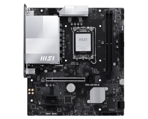 Placa de baza MSI PRO H810M-B, Socket 1851, DDR5, Micro-ATX