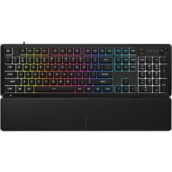 Tastatura Gaming Corsair SKIFF 100, RGB, USB, Negru