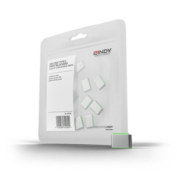 Cablu Lindy USB Type C Port Blockers, USB C/ USB