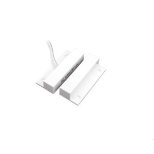 Contact magnetic alb, aparent, autoadeziv Distanta maxima 2,54 cm, NC,