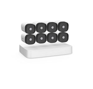 Tenda kit supraveghere 8 canele POE K8P-4TR, rezolutie: 4MP, latime