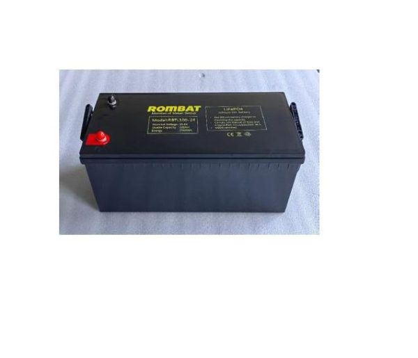 Baterie Litiu-Ion 25.6V 100Ah, model RBTL100-24, cu celule LiFePO4,in concordanță