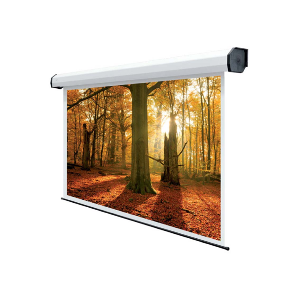 Ecran de proiectie Sopar Rubin White, electric, perete, 500cm x