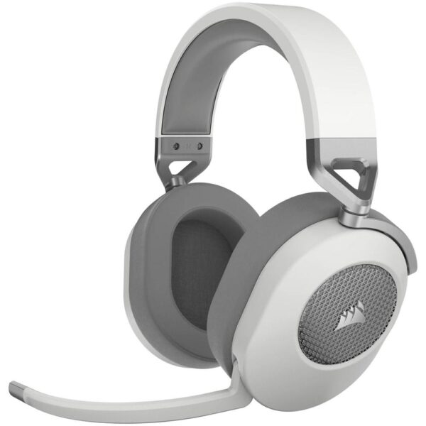 Casti gaming Corsair HS65 Wireless Headset, White, v2 - EU - Image 4