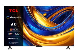 Televizor TCL LED 65P69B, 65''(165cm), Smart Google TV, 4K, Negru
