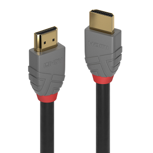 Cablu Lindy Anthra Line, HDMI, 1m, Negru