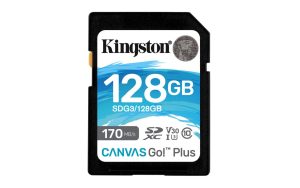 Card de Memorie SDXC Kingston Canvas GO Plus, 128GB, Class