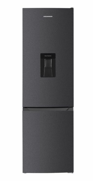 Combina frigorifica HEINNER HC-HM260DGWDE++, Clasa E, 260 l, Dozator apa,