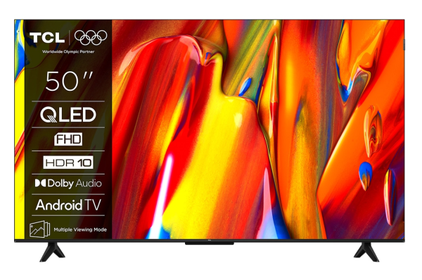 Televizor TCL QLED 50S59K, 126 cm, Smart Android TV, 60