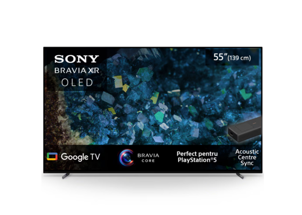 Televizor Sony BRAVIA OLED 55A80L, 139 cm, Smart Google TV,
